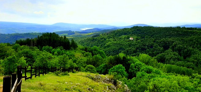 изглед по пътя към връх вр. Сирищнишка Рудина , планина Рудина